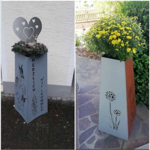 ImmoCreativ Blumensäule